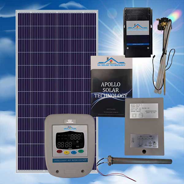 SA Solar Technology 200L PV Hot Water Solar System Kit